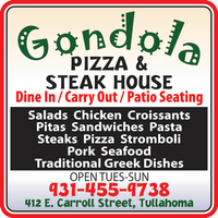Gondola Pizza and Steak House mini hero image