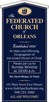 Federated Church of Orleans mini hero image