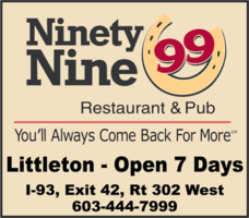 Ninety Nine Restaurant & Pub mini hero image