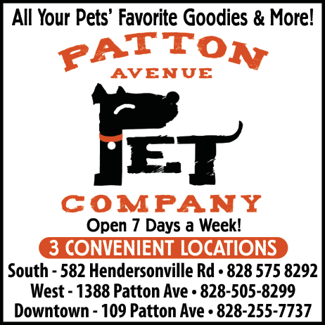 Patton Avenue Pet Company hero image