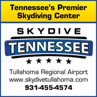 Skydive Tennessee mini hero image