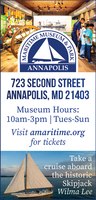 Annapolis Maritime Museum mini hero image