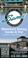 Sam's Waterfront Cafe mini hero image