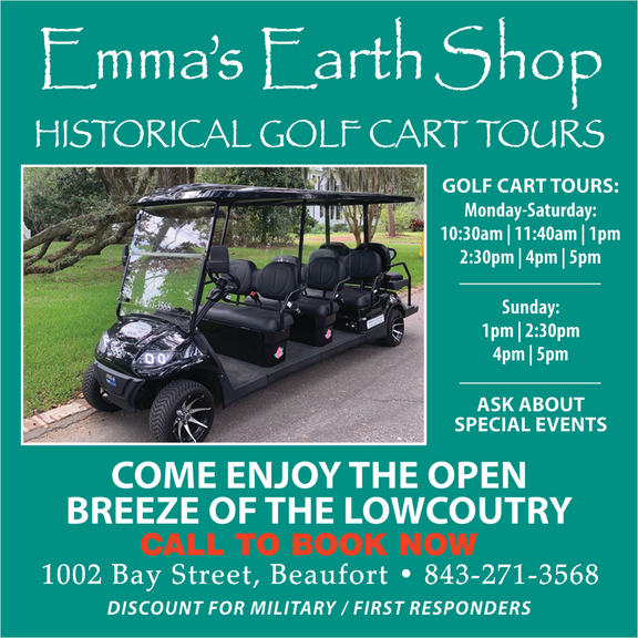 Emma's Historical Golf Cart Tours hero image