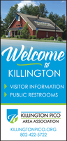 Killington Pico Area Association/Killington Welcome Center mini hero image