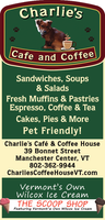 Charlie's Coffee House mini hero image