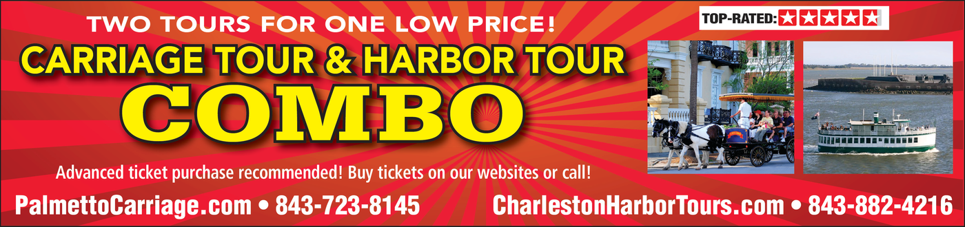Charleston Harbor Tours & Carriage Tour hero image