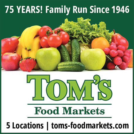 Tom's Food Markets hero image