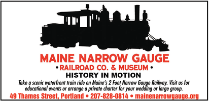 Maine Narrow Gauge Railroad Co & Museum mini hero image