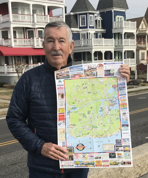 Jersey Shore, NJ Discovery Map publisher