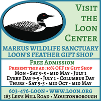 The Loon Center at Markus Wildlife Sanctuary mini hero image