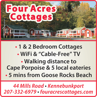 Four Acres Cottages mini hero image