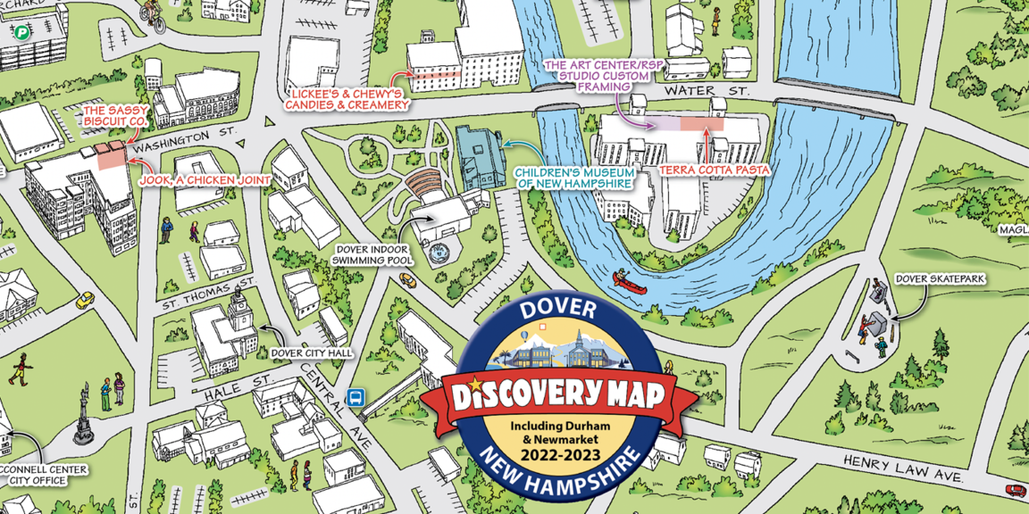 Dover-Durham NH, Discovery Map
