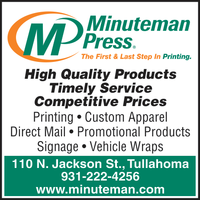 Minuteman Press mini hero image