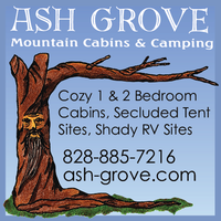 Ash Grove Mountain Cabins and Camping mini hero image