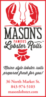 Mason's Lobster Rolls mini hero image