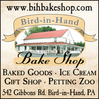 Bird-in-Hand Bake Shop mini hero image
