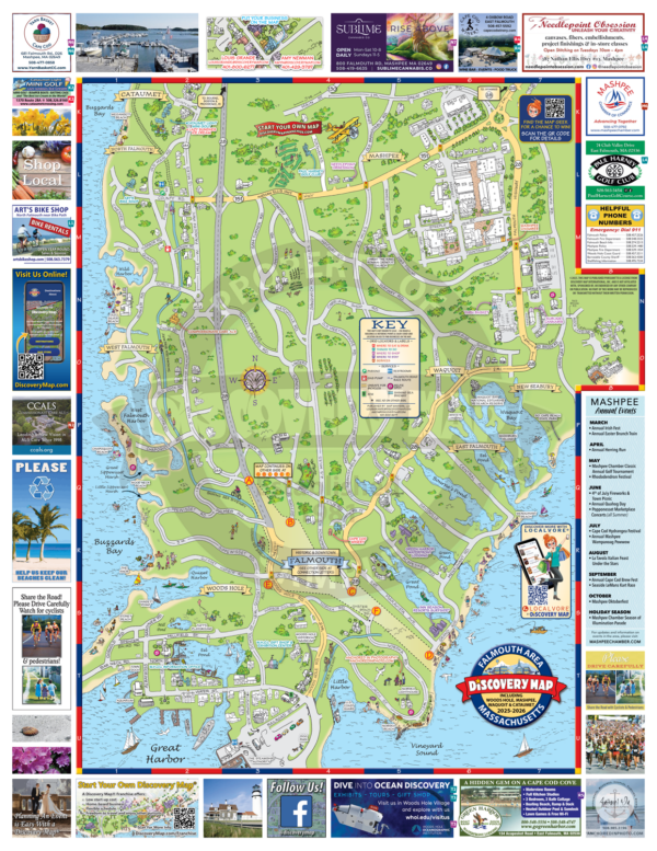 Falmouth, Mashpee & Woods Hole, MA