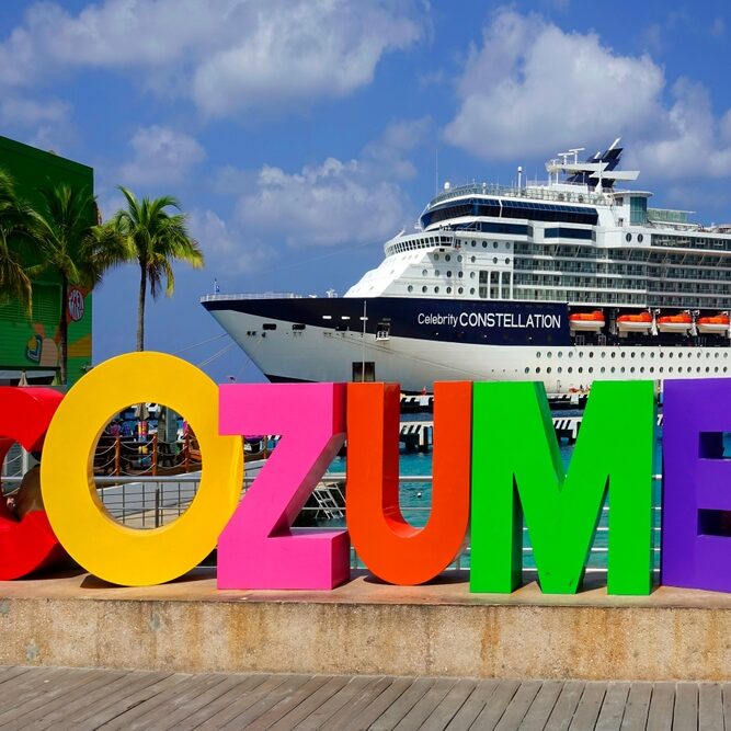 Celebrity,Constellation,Cruise,Ship,Cozumel,Mexico,Port,Caribbean,Sea,Atlantic
