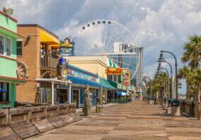 Myrtle,Beach,,Sc,/,Usa,-,9-19-2018,Deserted,Myrtle,Beach