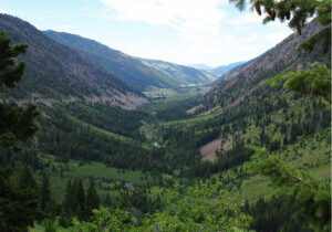 Half way from Sun Valley to McKay, Idaho, this landscape is a cross between the Lost River Range and the Mighty Sawtooths of Idaho.  Close to Sun Valley and one of the most gorgeous areas in Idaho.